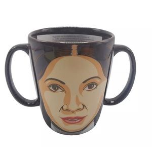 12 oz Princess Leia Mug Double Handled Star Wars Disney Store Coffee Cup Mug